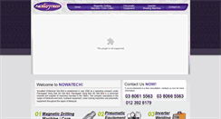 Desktop Screenshot of nowatech.com.my
